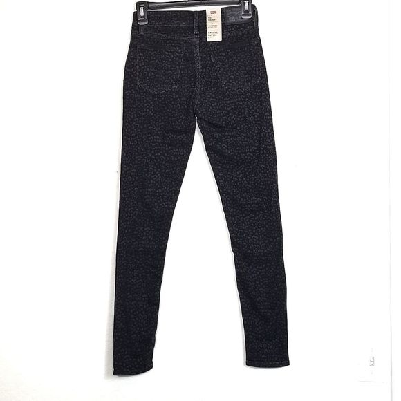 LEVI'S LEOPARD 711 SKINNY SIZE 0/25 BNWT - Picture 6 of 8